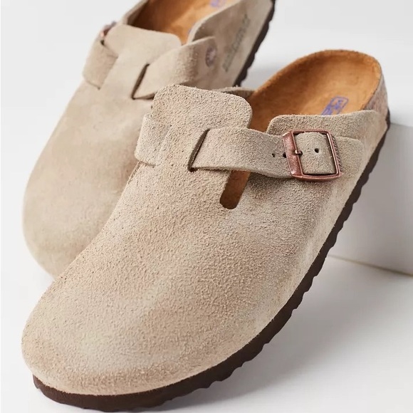 Birkenstock Shoes - Birkenstock Boston Soft Footbed Suede Clog